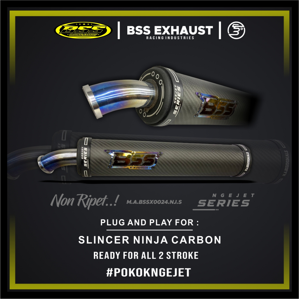 SLINCER ONLY NINJA CARBON BSS EXHAUST