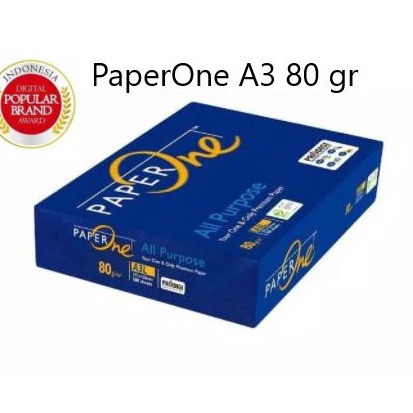 

Terbatas PAPERONE A3 8 GR GrabGojek Kes Fotocopy Print HVS A3 8 gr PaperOne