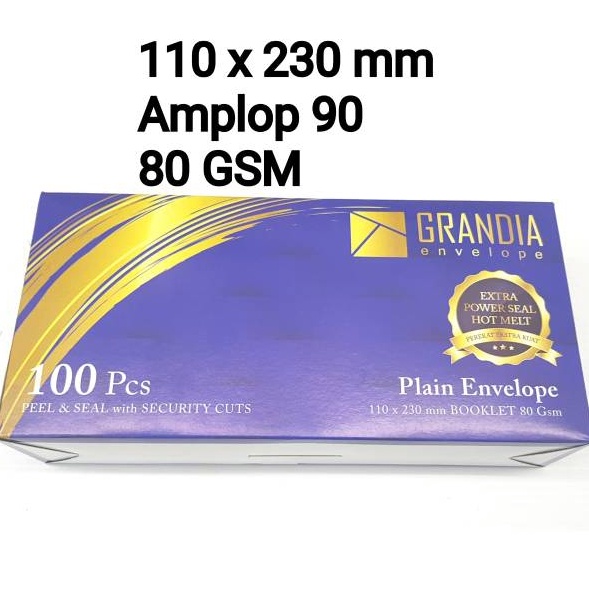 

Istimewa Amplop Putih Polos 9