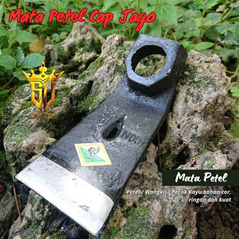 Mata Petel Tukang Cap JAGO - Pecok Kayu Palu Pencabut Paku - Petel Baja Cor