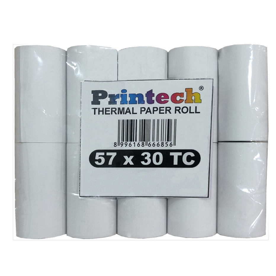 

Cashback PRINTECH Kes Thermal Kasir 57x3 Coreless Tanpa Bungkus 1 Roll 32TB