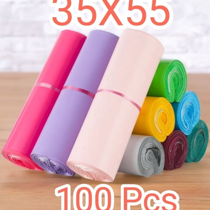 

KF7 Polymailer JUMBO plastik packing 35x55 double layer 1 lembar simpel lakban pro