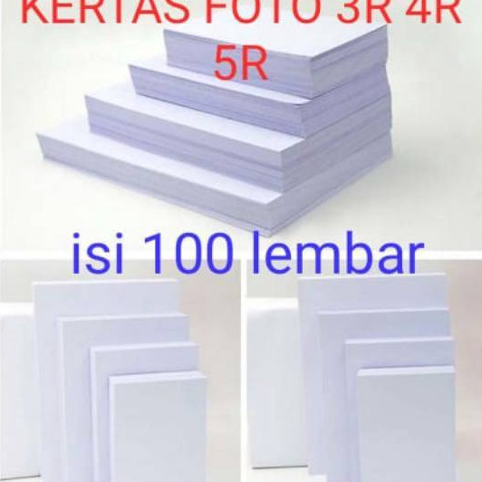 

Flash Sale Profesional Photo Paper Kes Foto ukuran 3R 4R 5R