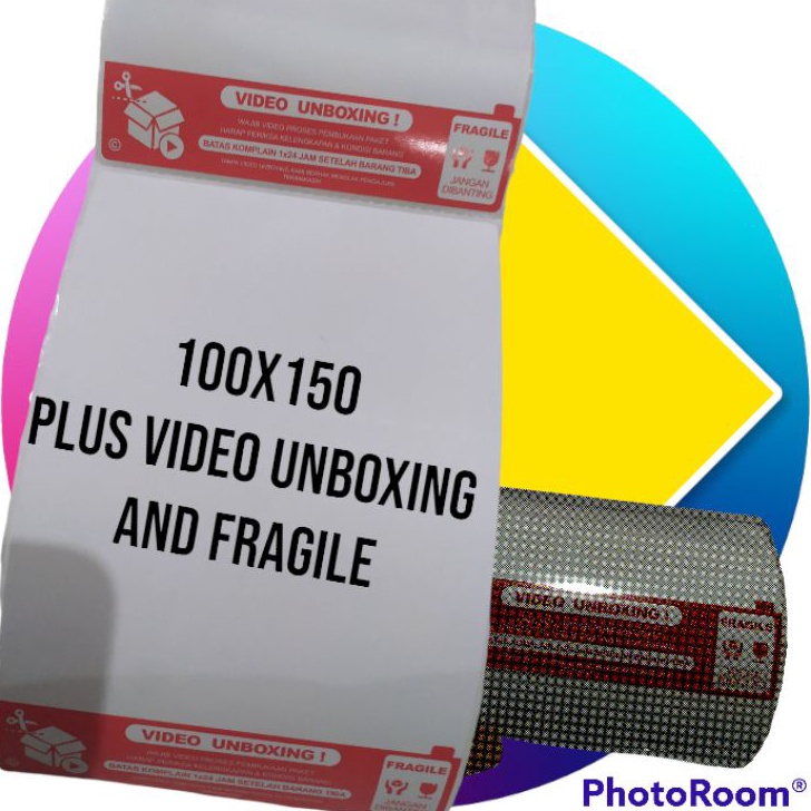

Hot siap kirim kes thermal 1x15 3 lembar plus video wajib unboxing fragile