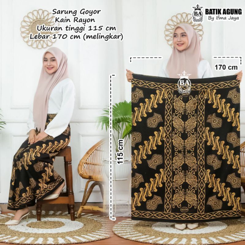 Terbaru Sarung Goyor Motif Terompah Sarung Wanita Sarung Premium Sarung Lebaran Sarung Santri Sarung