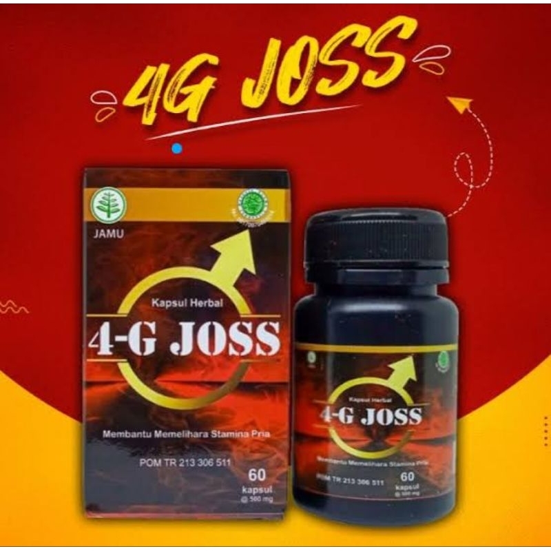 4G Joss Herbal Original Multivitamin Alami 60 Kapsul