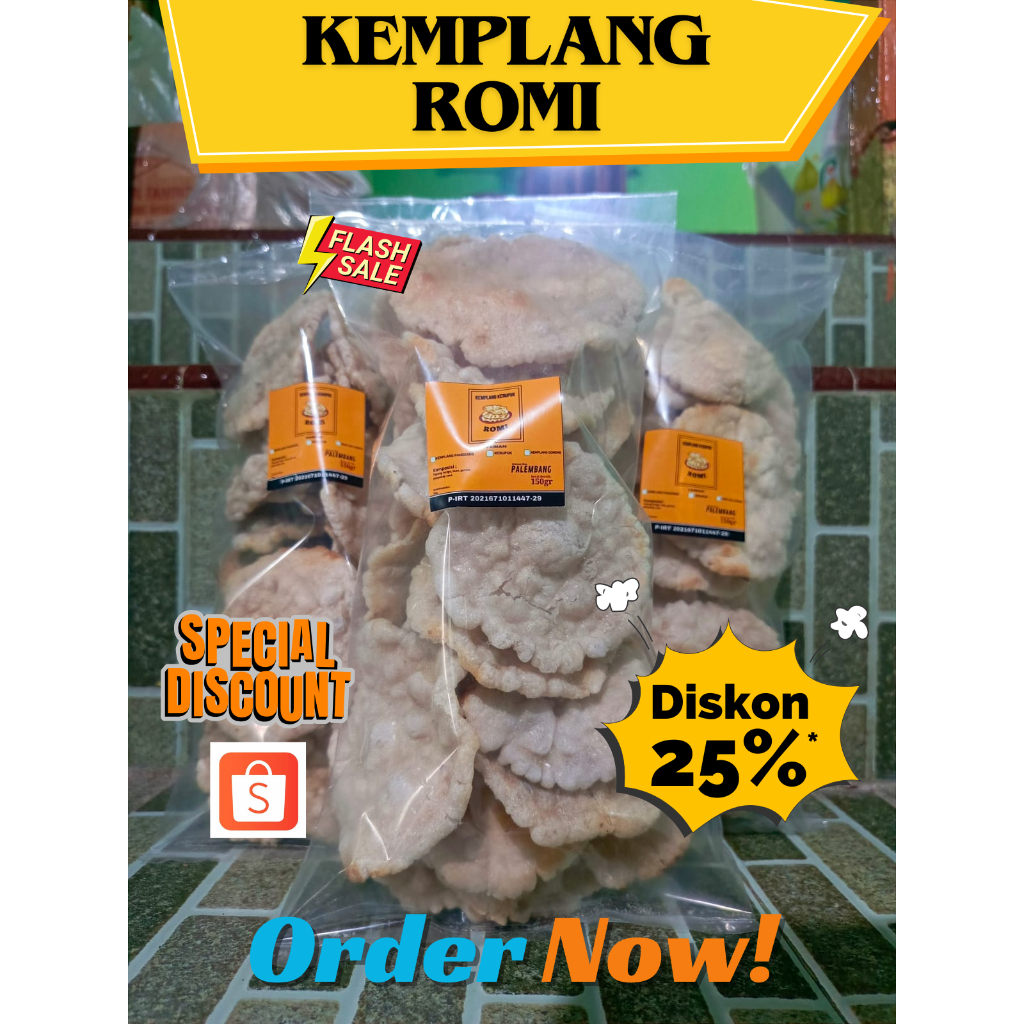 

Kemplang Bantet Khas Palembang