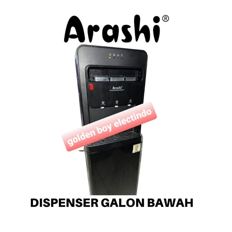 pompa dispenser ARASHI galon bawah