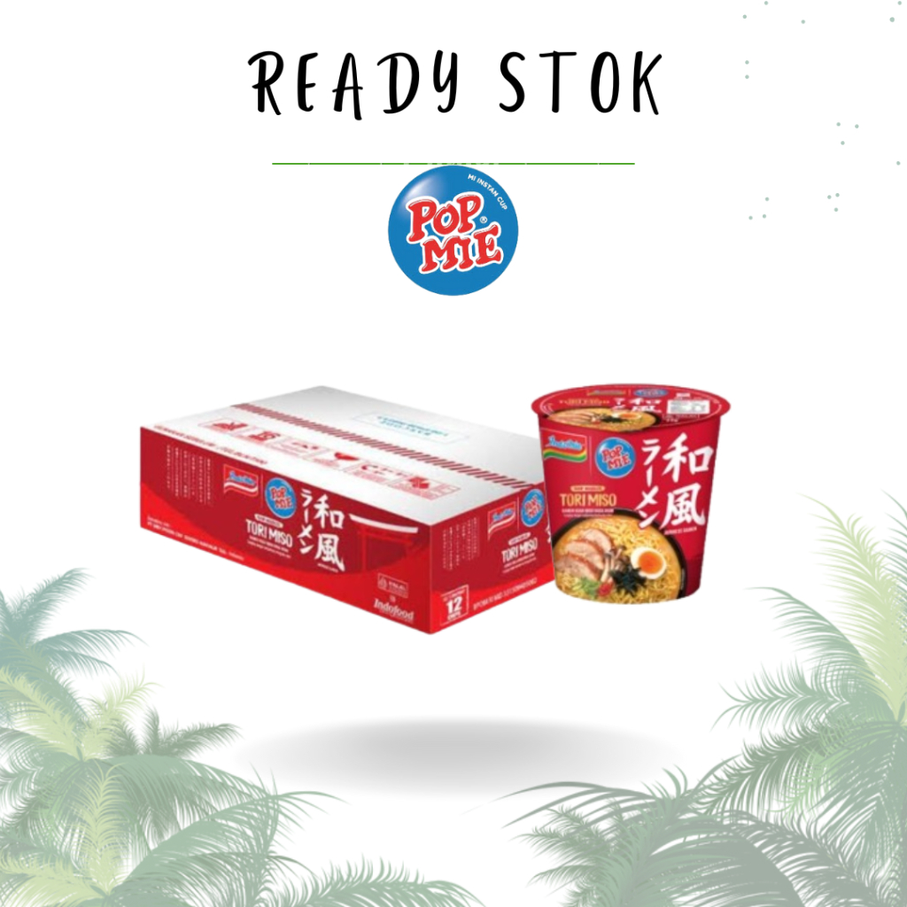 

Pop Mie Ramen Rasa Tori Miso 12 x 77gr (1 KARTON)