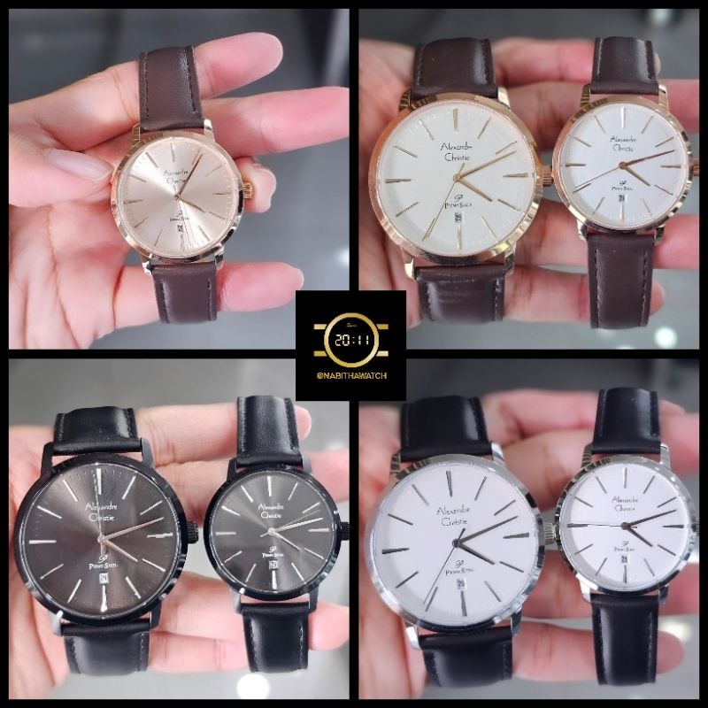 Jam Tangan Couple Alexandre Christie AC1028 New 1028 Original Garansi Resmi