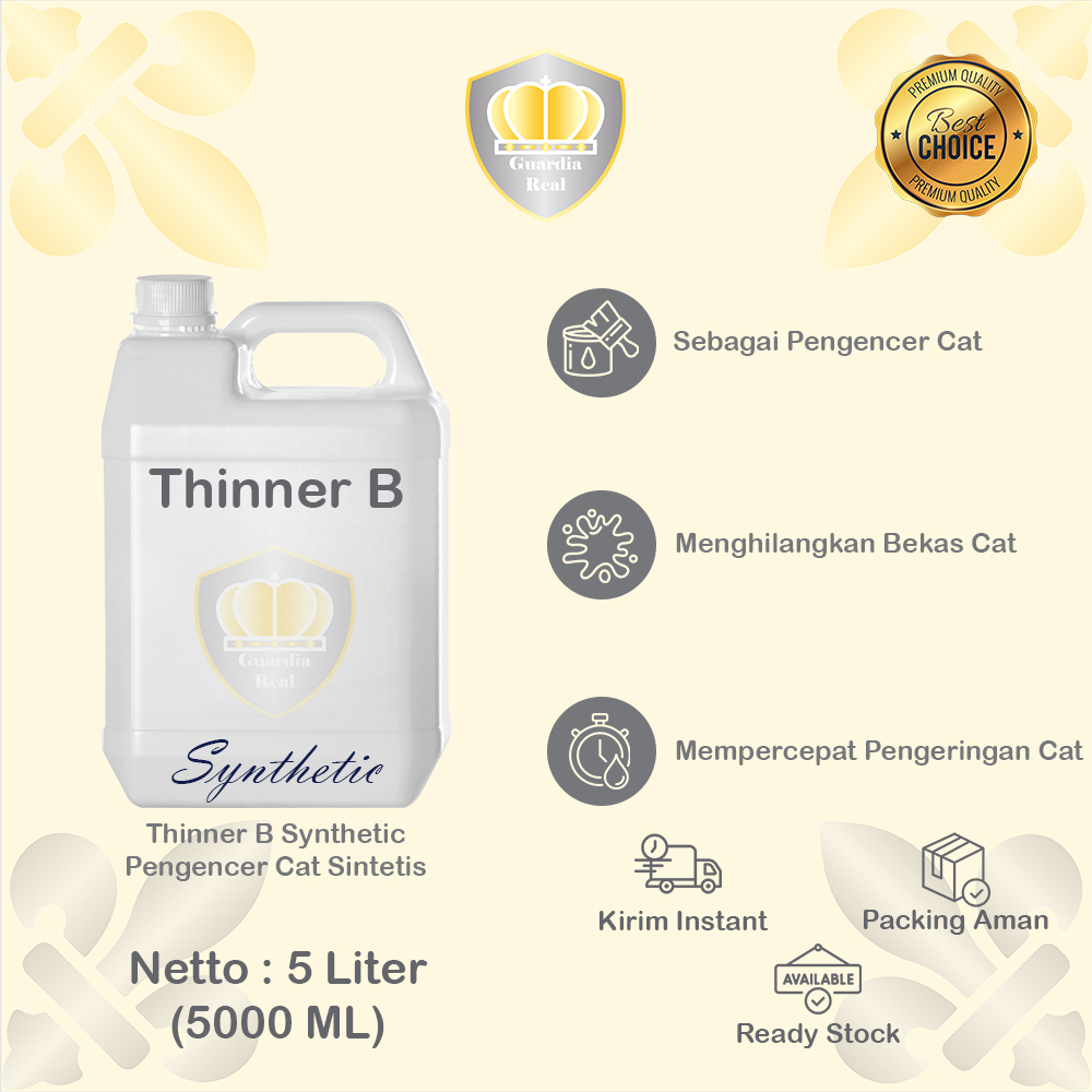 Thinner B 5 Liter/ Thinner B 5 Liter/ Tiner B 5 Liter/ Tiner B 5 Liter/ Tener B 5 Liter/ Tener B 5 L