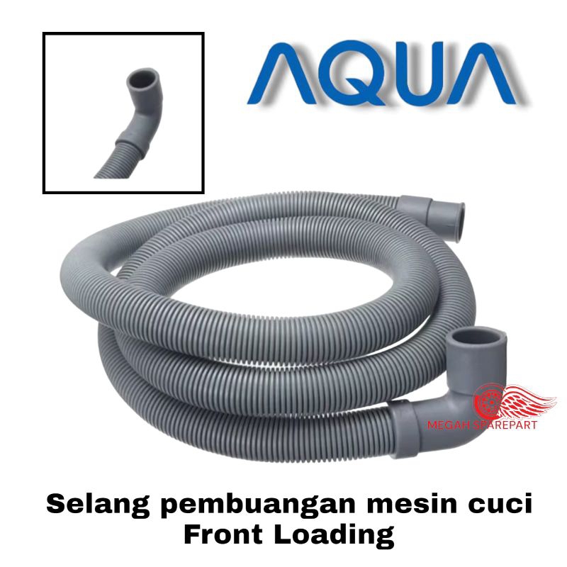 AQUA Front Loading| selang pembuangan mesin cuci FRONT LOADING AQUA