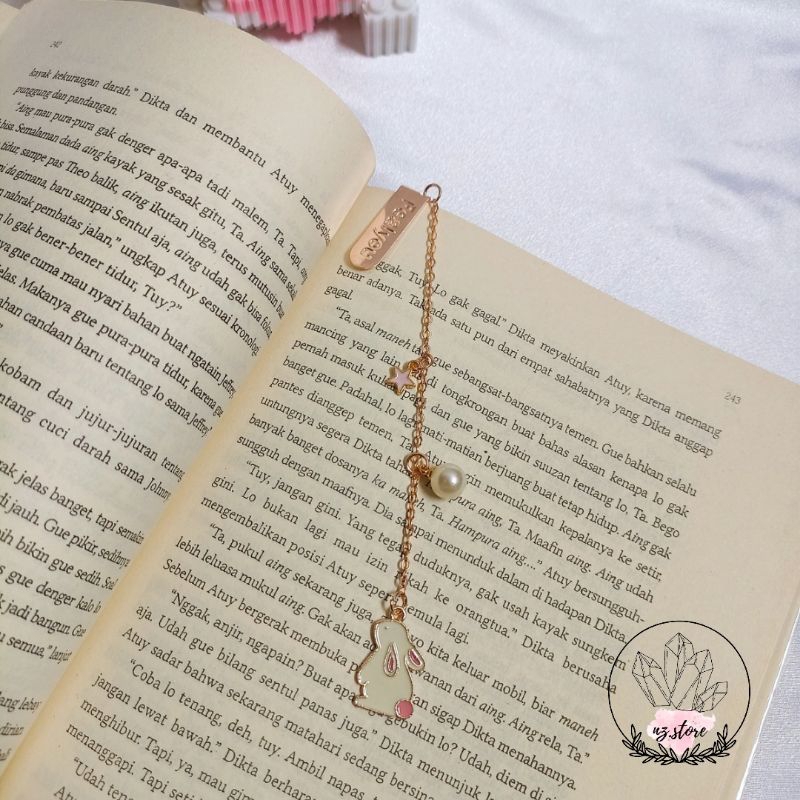 

[naza.id]Charm Bookmark | Pembatas Buku