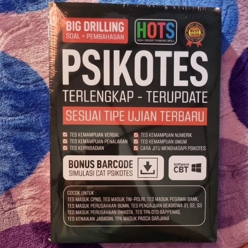 Buku Big Drilling Soal plus Pembahasan Psikotes terlengkap terupdate