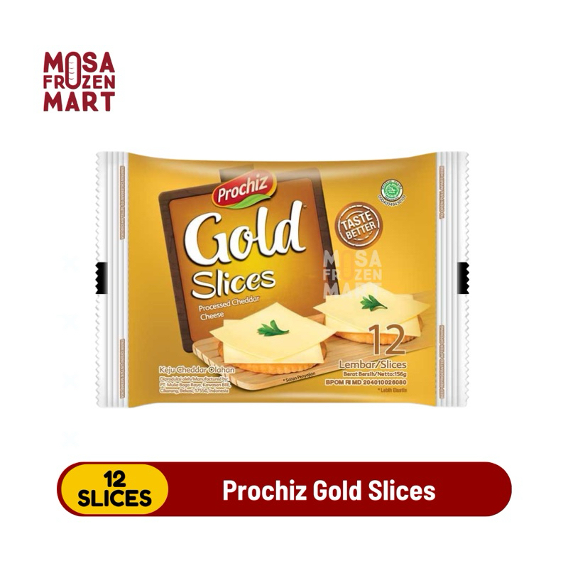 

Prochiz Gold Slices 12's | Keju Slices