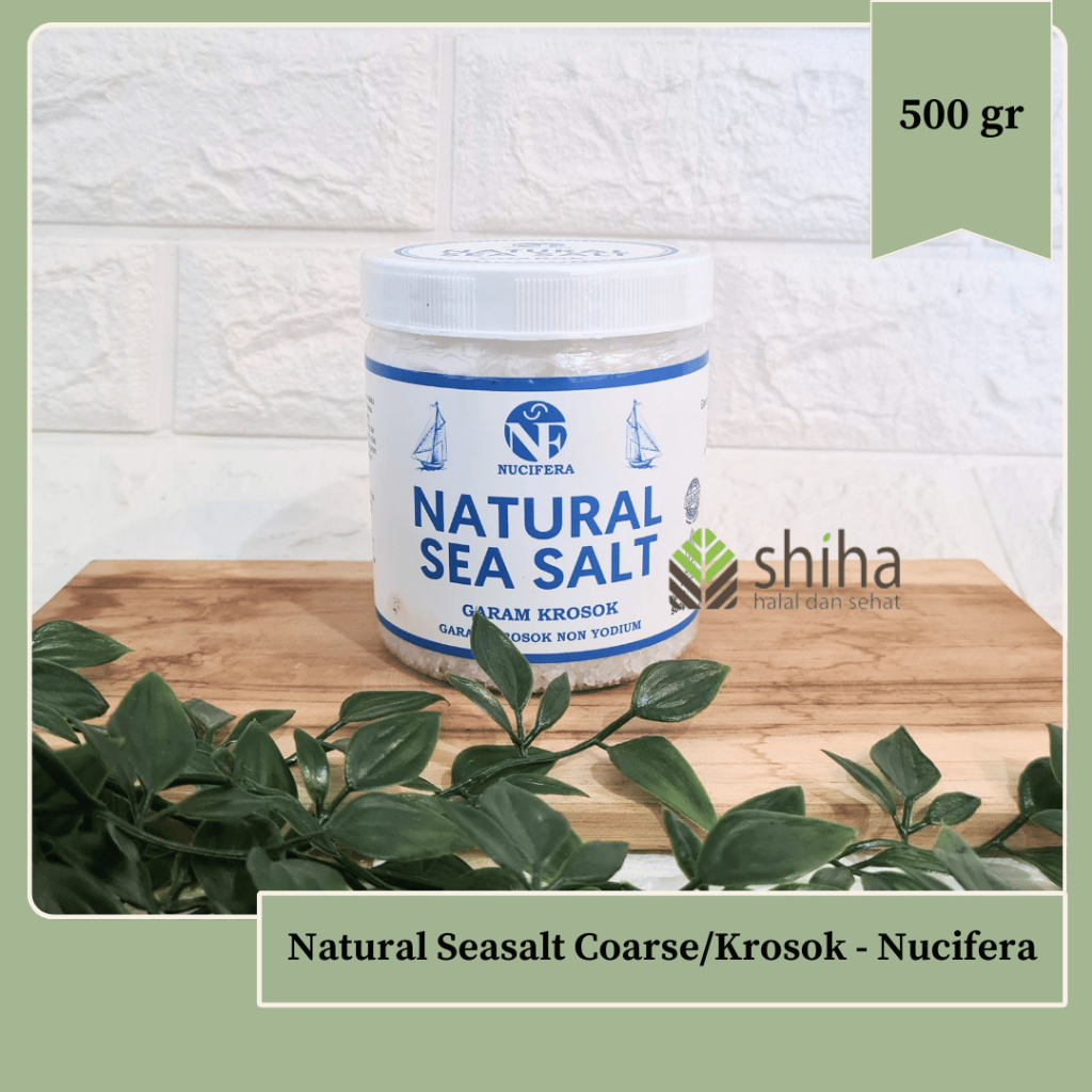 

Nucifera Sea Salt Naturals / Garam Laut Tanpa Proses Kimia 500gr