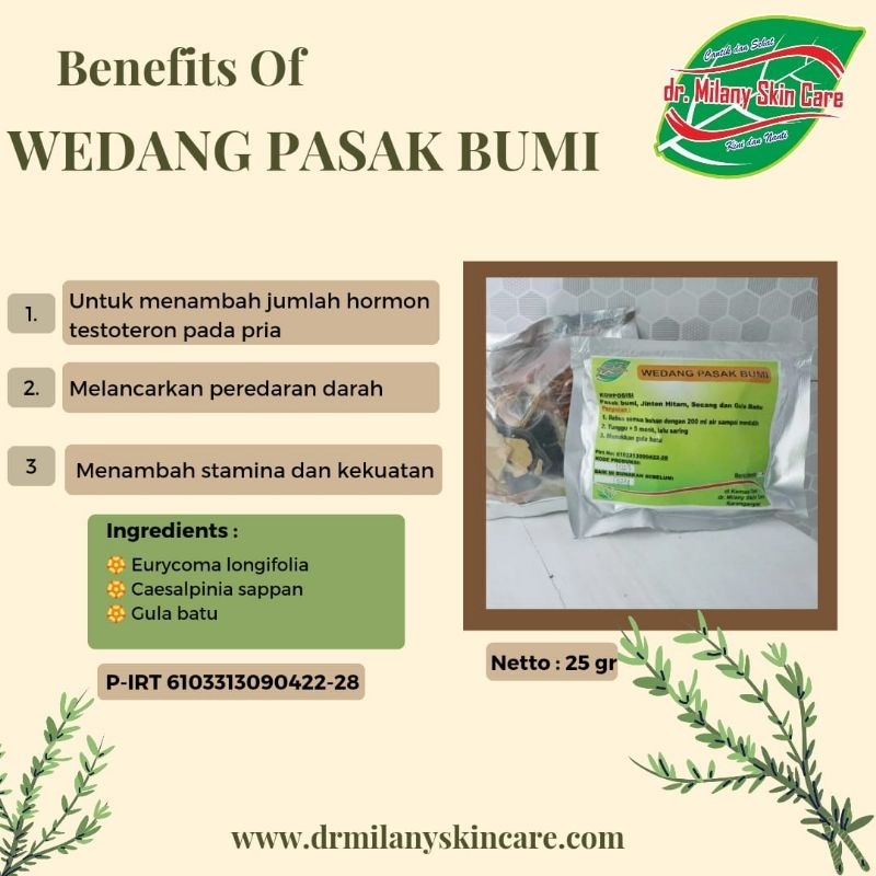 

Wedang Pasak Bumi by dr. milany skin care