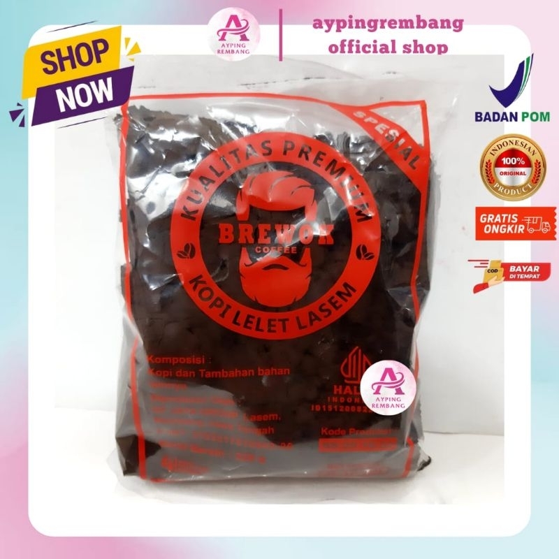 

Piscoklegit_ Kopi Lelet Brewok 225Gram Khas Lasem - Rembang