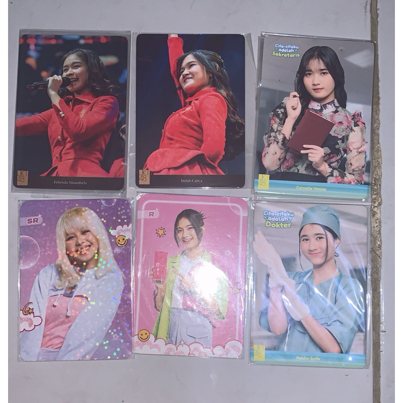 PHOTOCARD JKT48 KICKOFF CONFERENCE DAN CITA-CITA MASA KECIL OFFICIAL