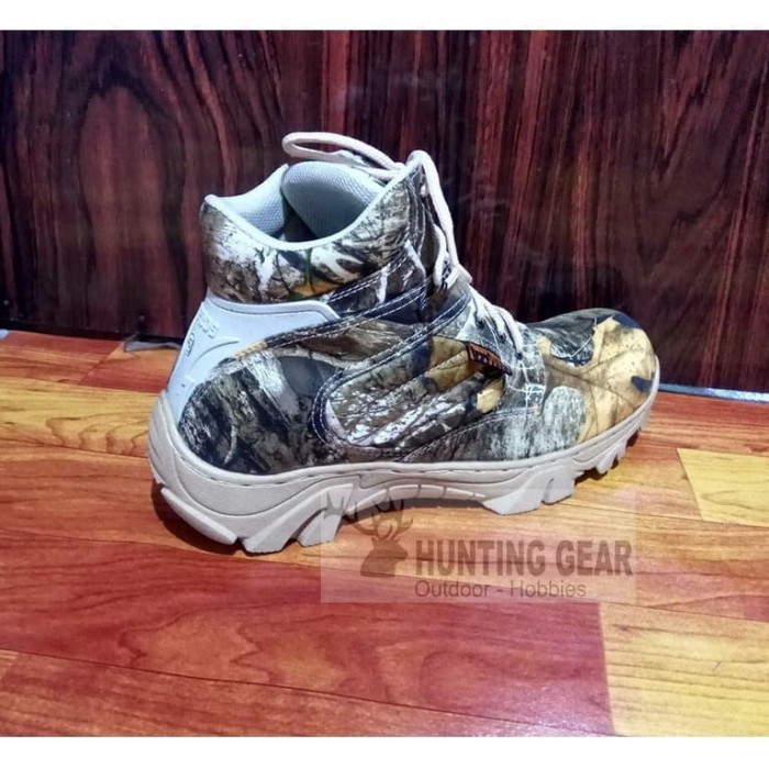 Sepatu Hunting camo-Boot Camo -Sepatu berburu -sepatu Safety - Hiking