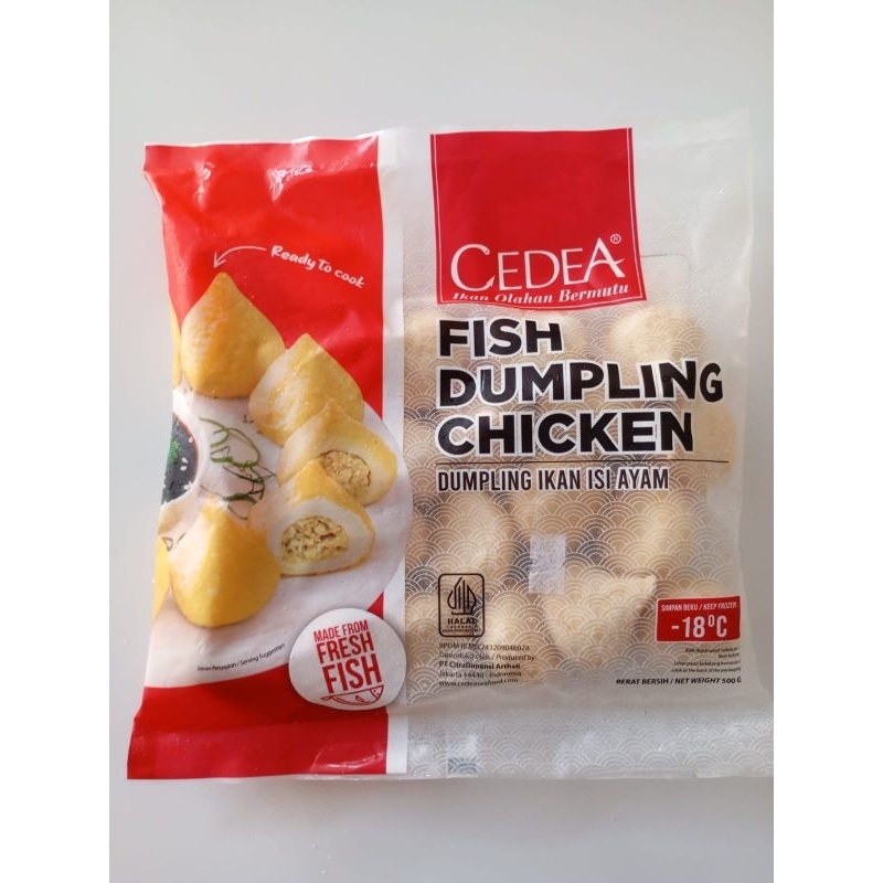 

Cedea Fish Dumpling Chicken 500 gr