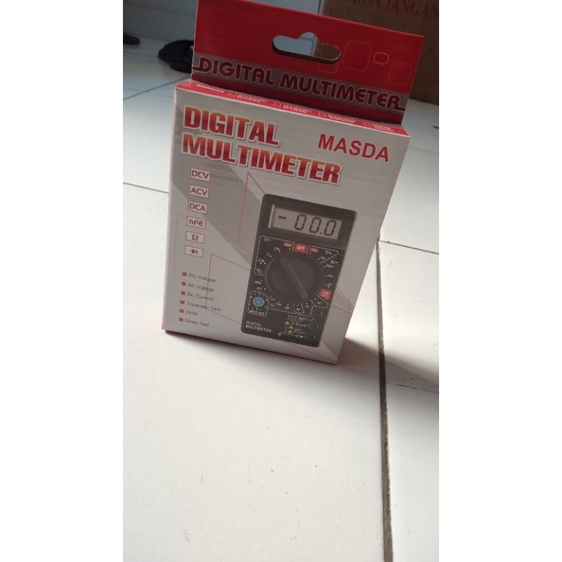 Multitester/multimeter digital MASDA  DT830B