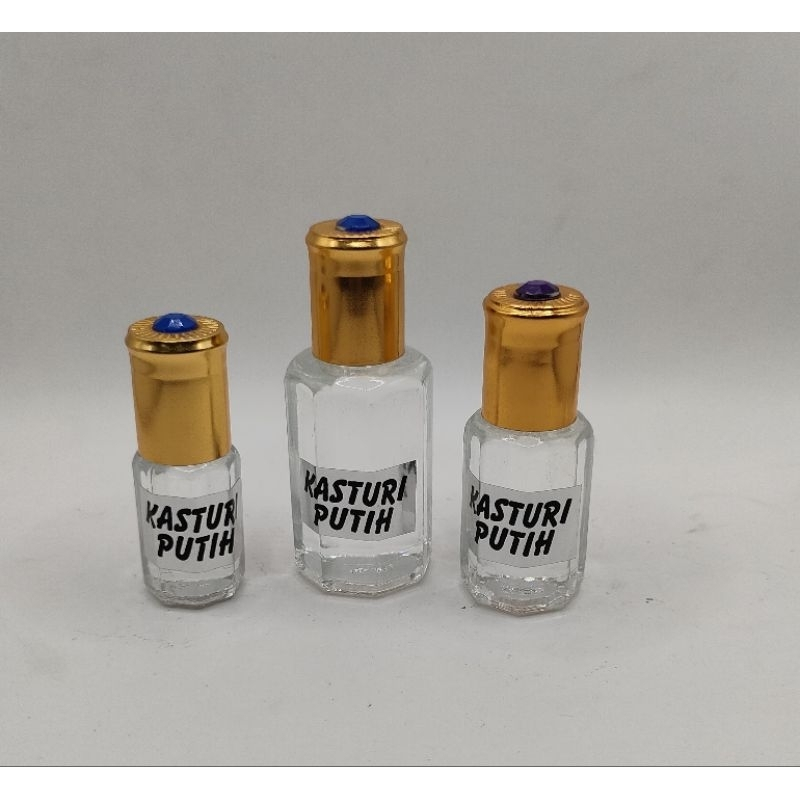 Parfum Kasturi Putih Minyak Wangi Sholat Non Alkohol Farfum Arab Pria Dan Wanita