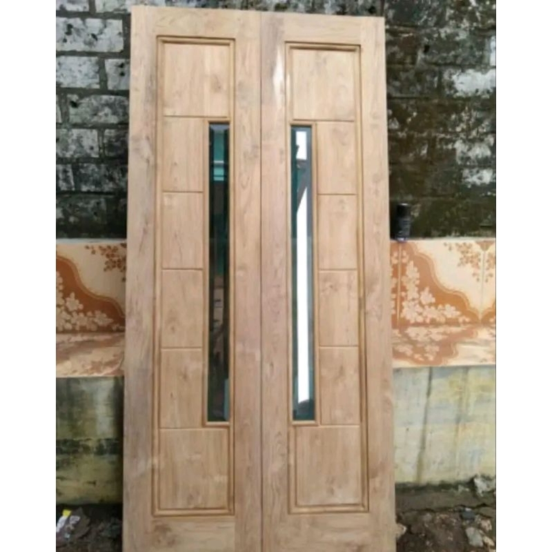 pintu kayu jati TPK/perhutani
