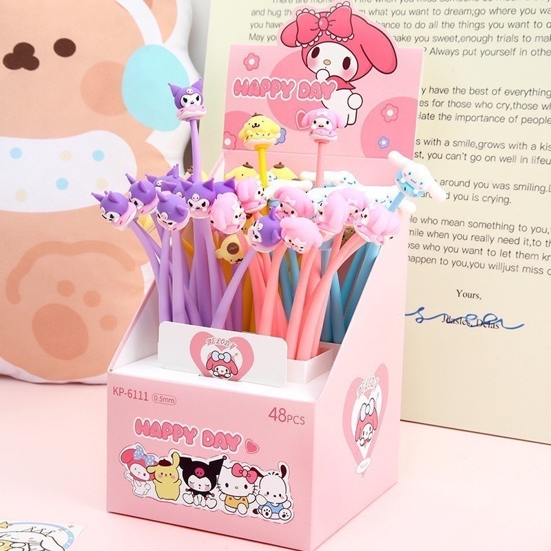 

Pulpen Doodle Head Karakter Boneka Sanrio Bisa Goyang - Bolpen Inul Stationery