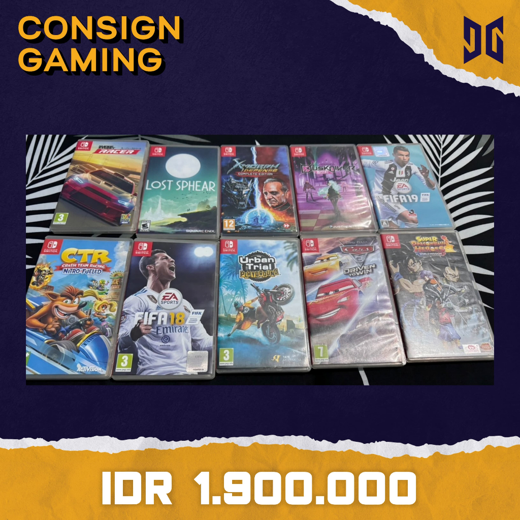 BUNDLE GAME NINTENDO SWITCH ( CODE : UY067 )