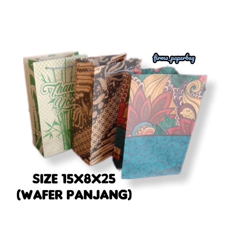 

paperbag batik wafer