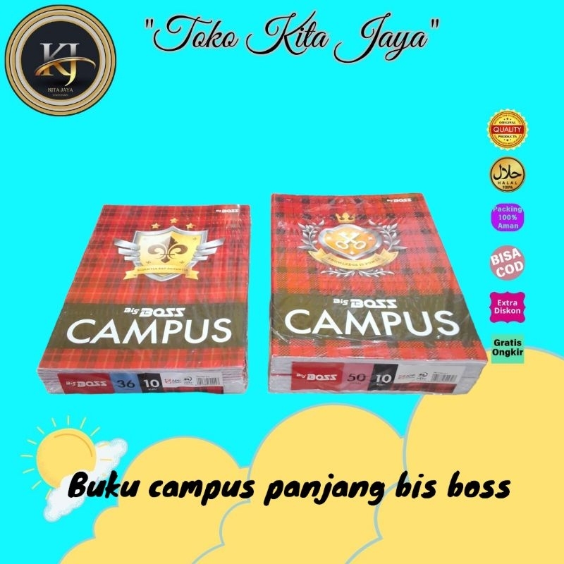 

Buku campus Big Boss 50 dan 36 Lembar