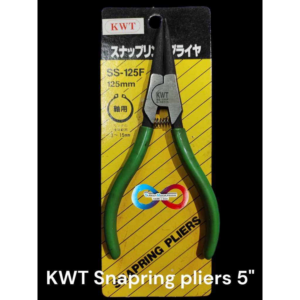 Tang snap ring ss 125 mm KWT