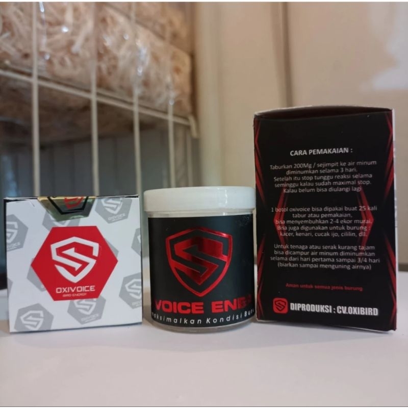 Oxivoice Energy serbuk Original Oxibird