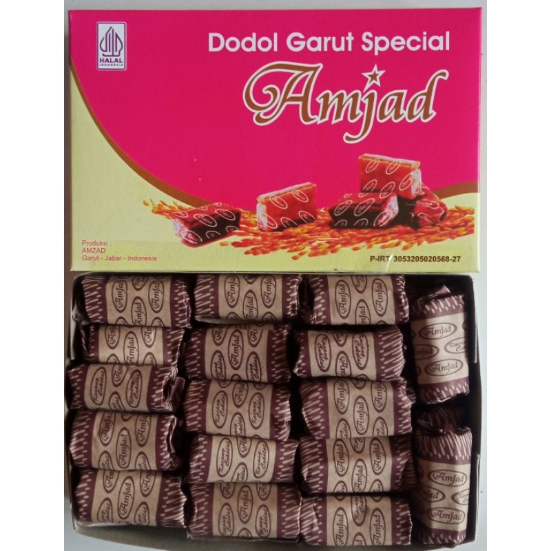 

Dodol Garut kacang coklat 250 gram (oleh oleh khas garut)