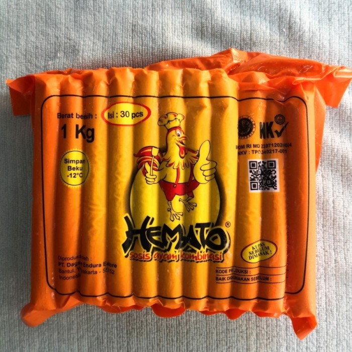 

SOSIS HEMATO 1 KG ISI 30 PC SUPER LARIS