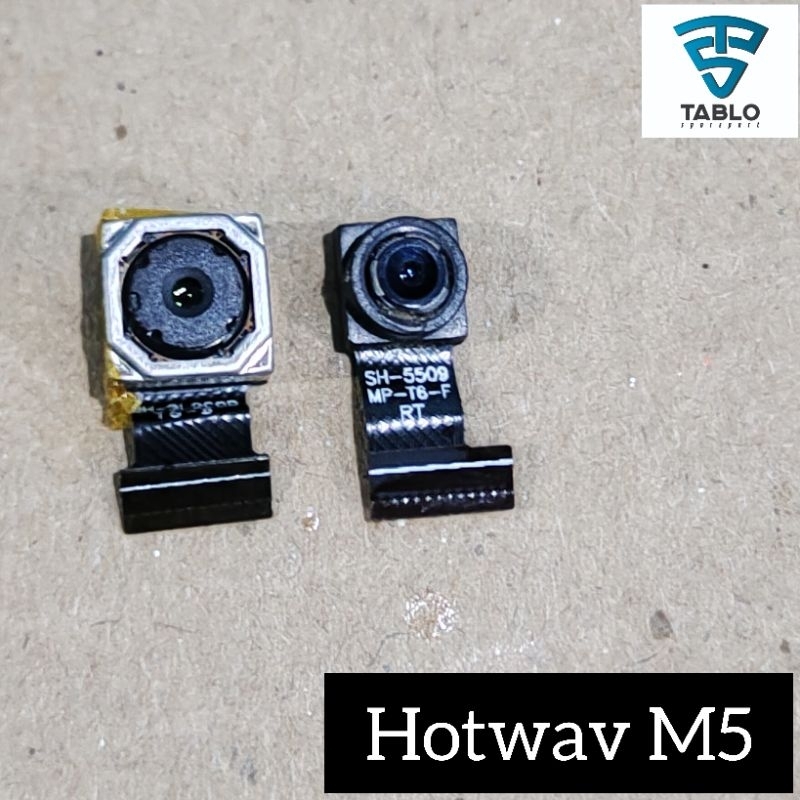 Kamera depan belakang hotwav m5 original copotan hp