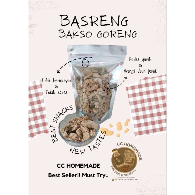 

Bakso goreng Viral cemilan snack Basreng Makaroni Pedas