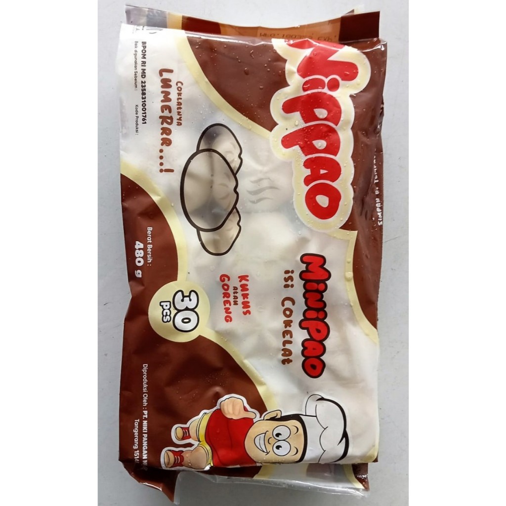 

NIPPAO MINIPAO ISI COKLAT 30 PC BERAT 480 GR