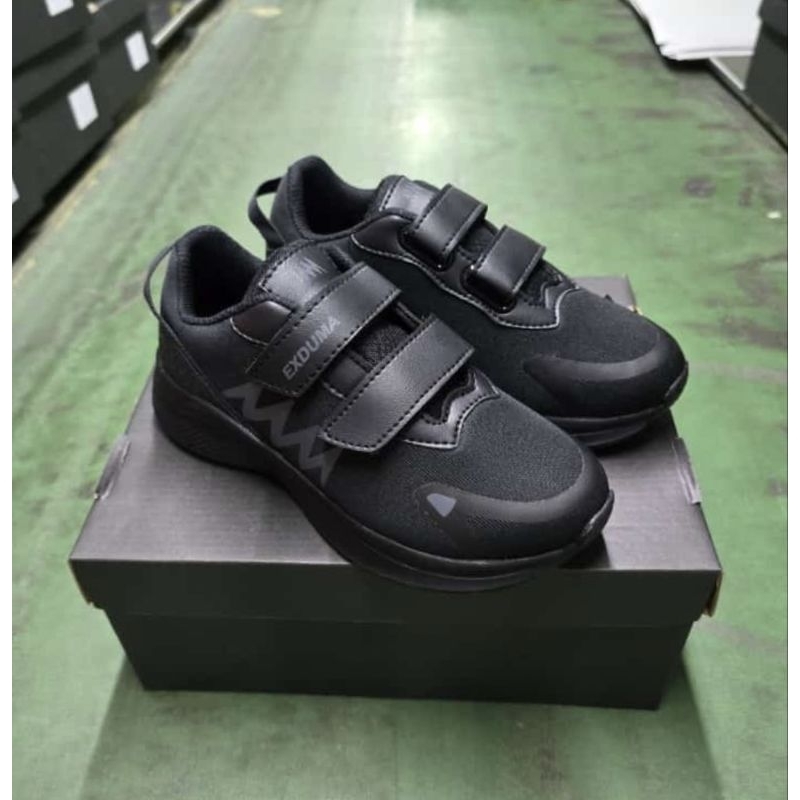SEPATU ANAK EXDUMA HITAM SPECIAL EDITION