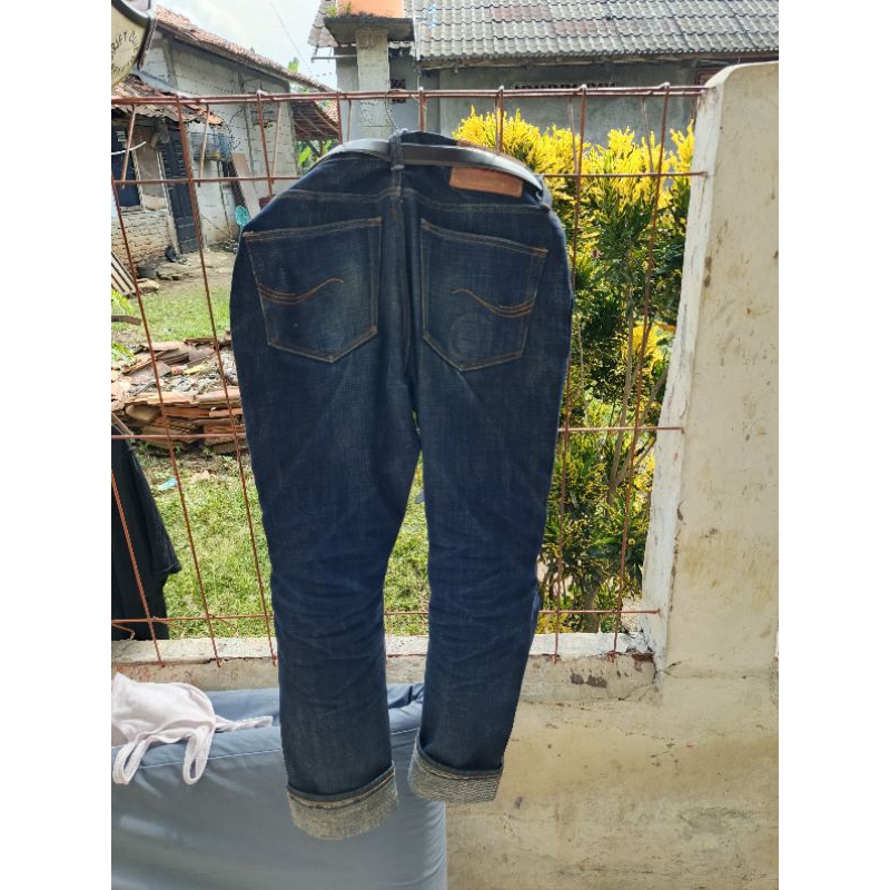 Used denim selvedge 17oz