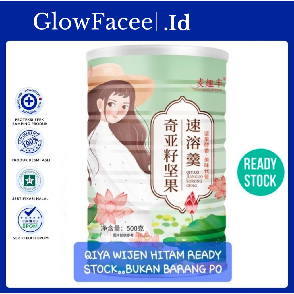 

Ou Fen Oufen Lotus Root Starch bubuk bubur akar teratai sarapan diet sehat
