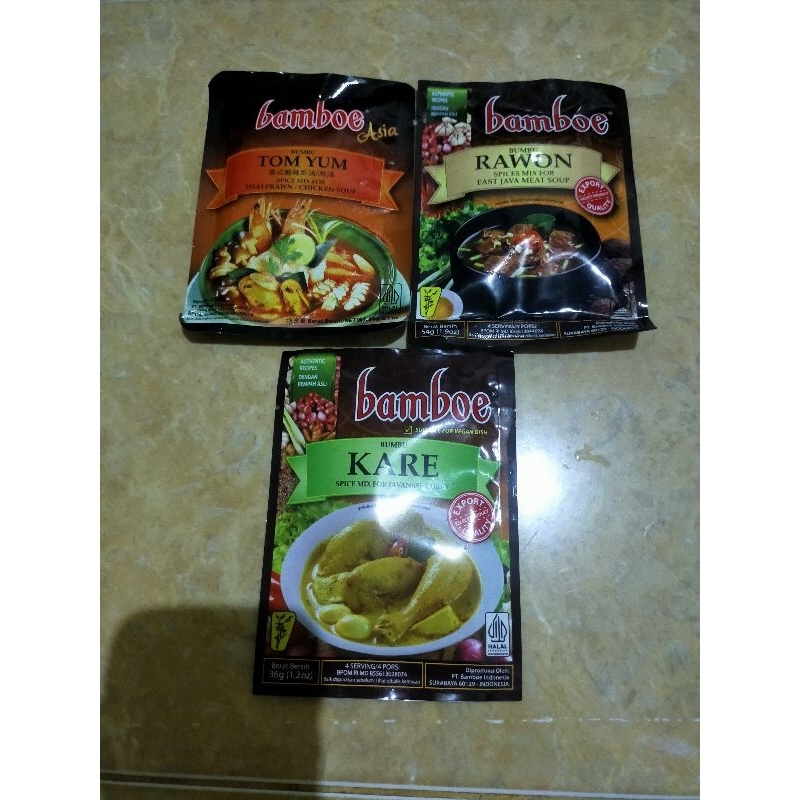 

Bamboe Bumbu Tom Yum 60 Gram