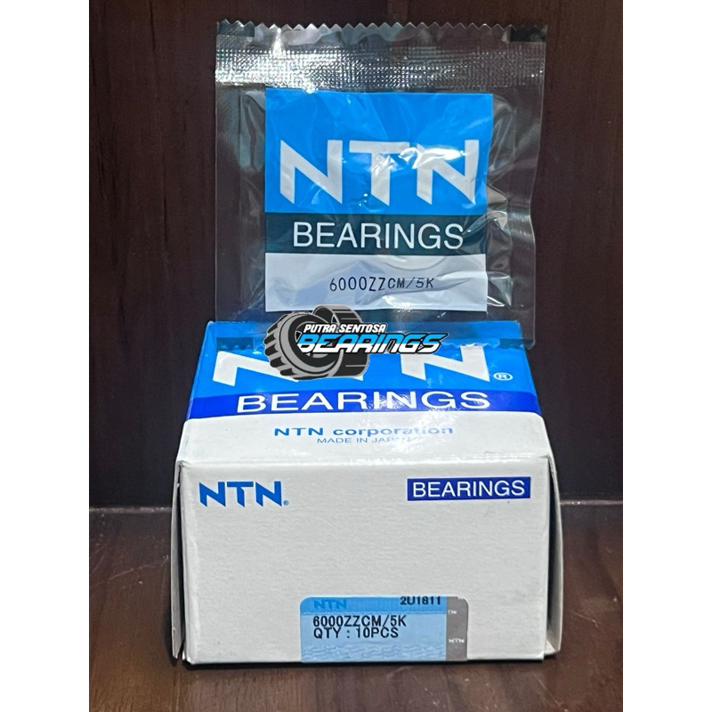 BEARING 6000 ZZ NTN LAHER 6000ZZ NTN
