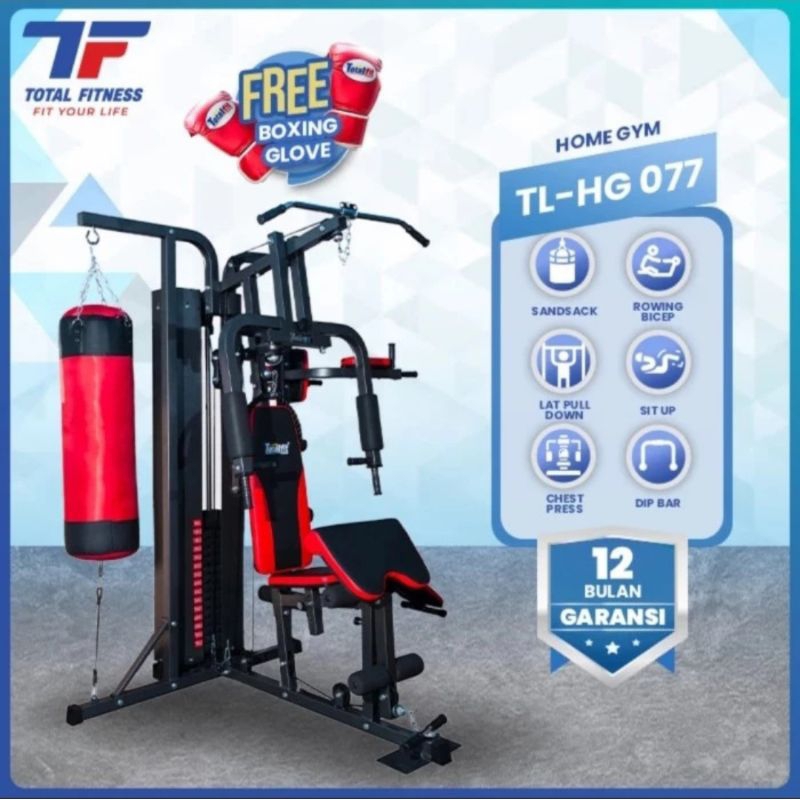 TL007 Multifungsi Home Gym | Total Fitness