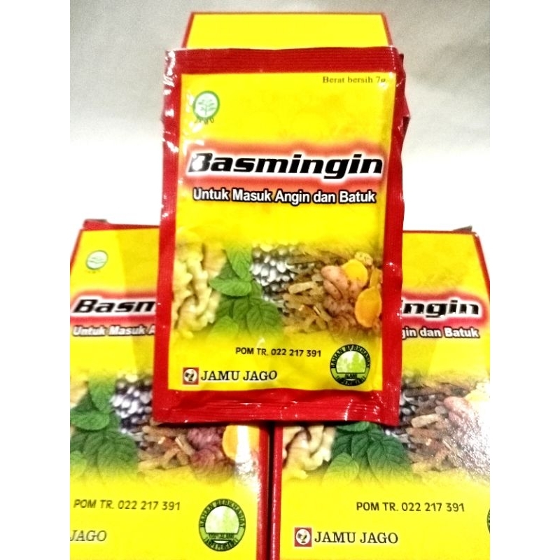 

JAMU BASMINGIN CAP JAGO 1PAK ISI 10 SACHET