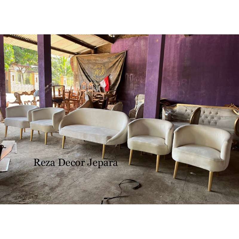 set sofa pelaminan C / set sofa pengantin / kursi pelaminan retro / sofa pelaminan retro / kursi pen