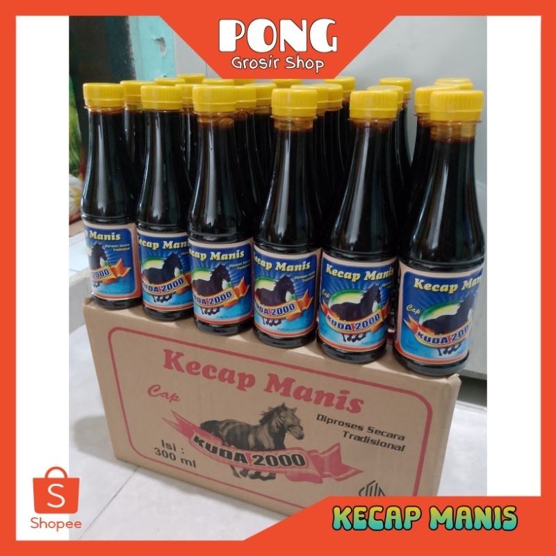 

Kecap Manis Cap KUDA 2000 300ml