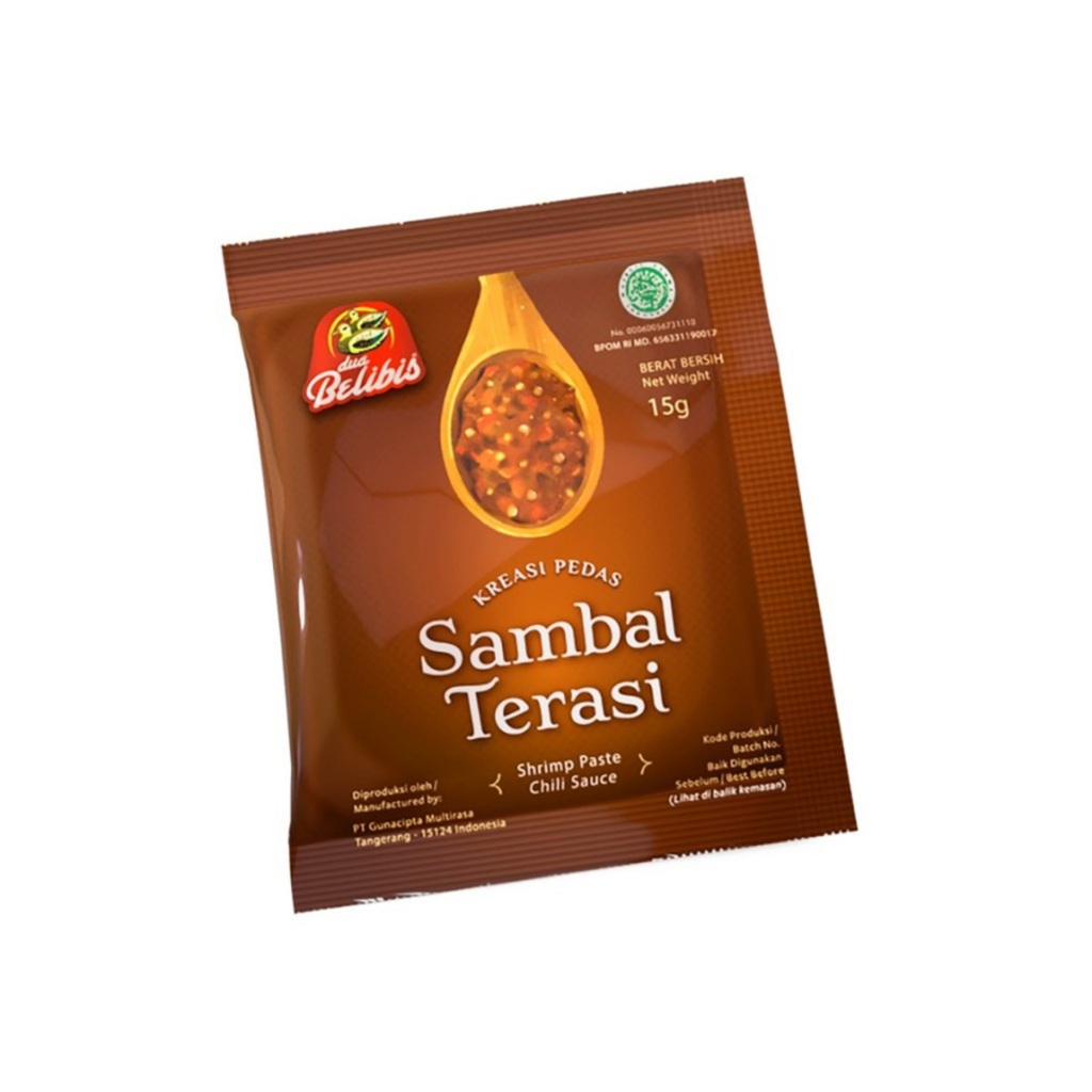 

Belibis Sambal Terasi Sachet Isi 5 X 15 Gram