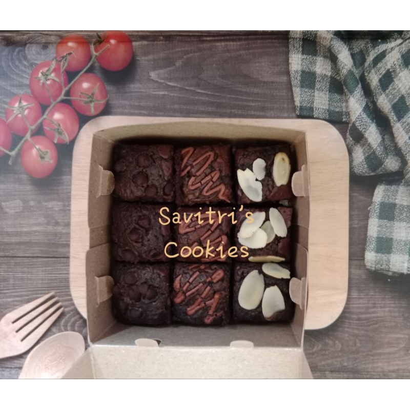 

Brownies Box uk 10*10 isi 9cut